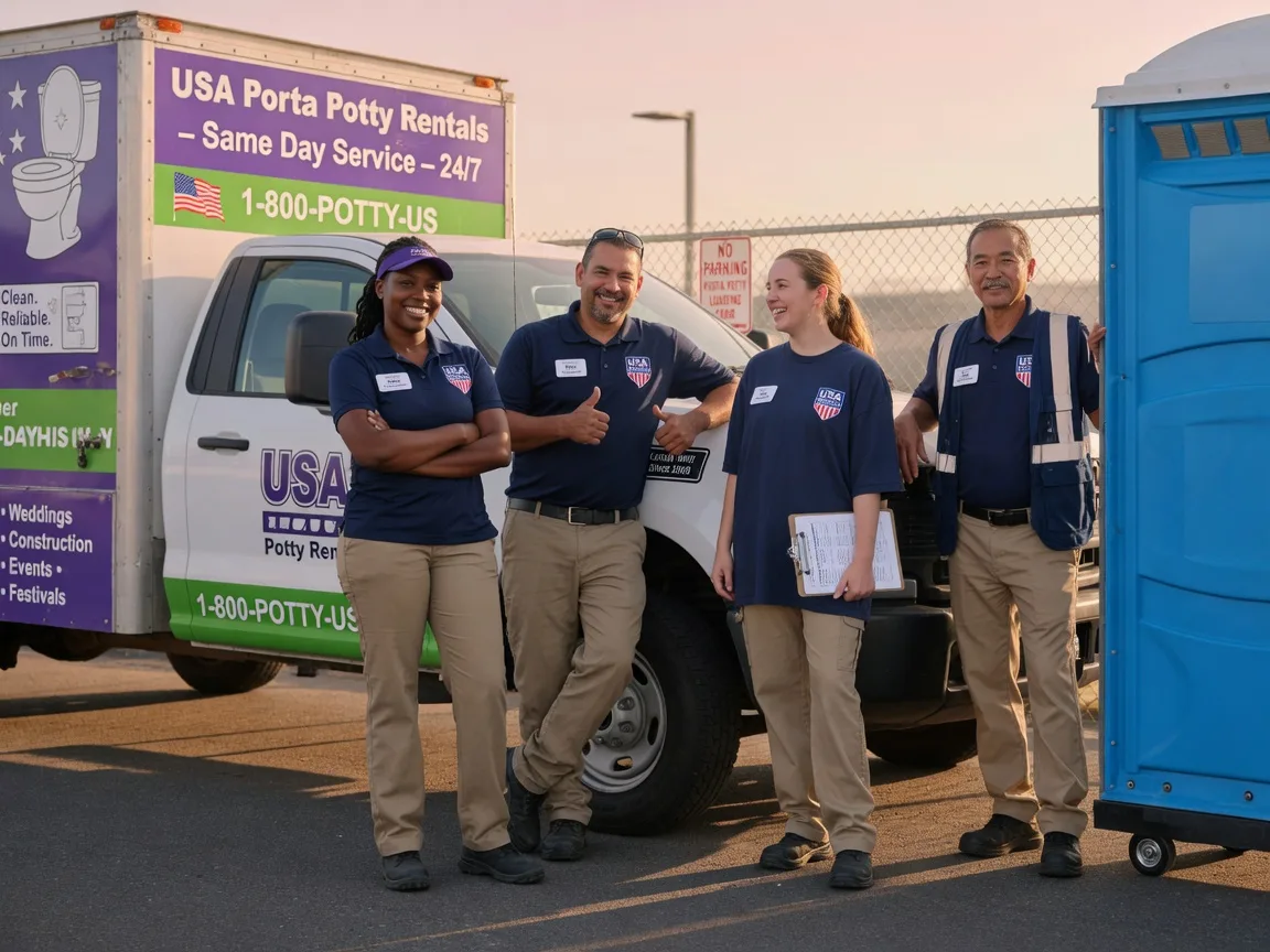 Porta Potty Rental company in Fairbank, PA
